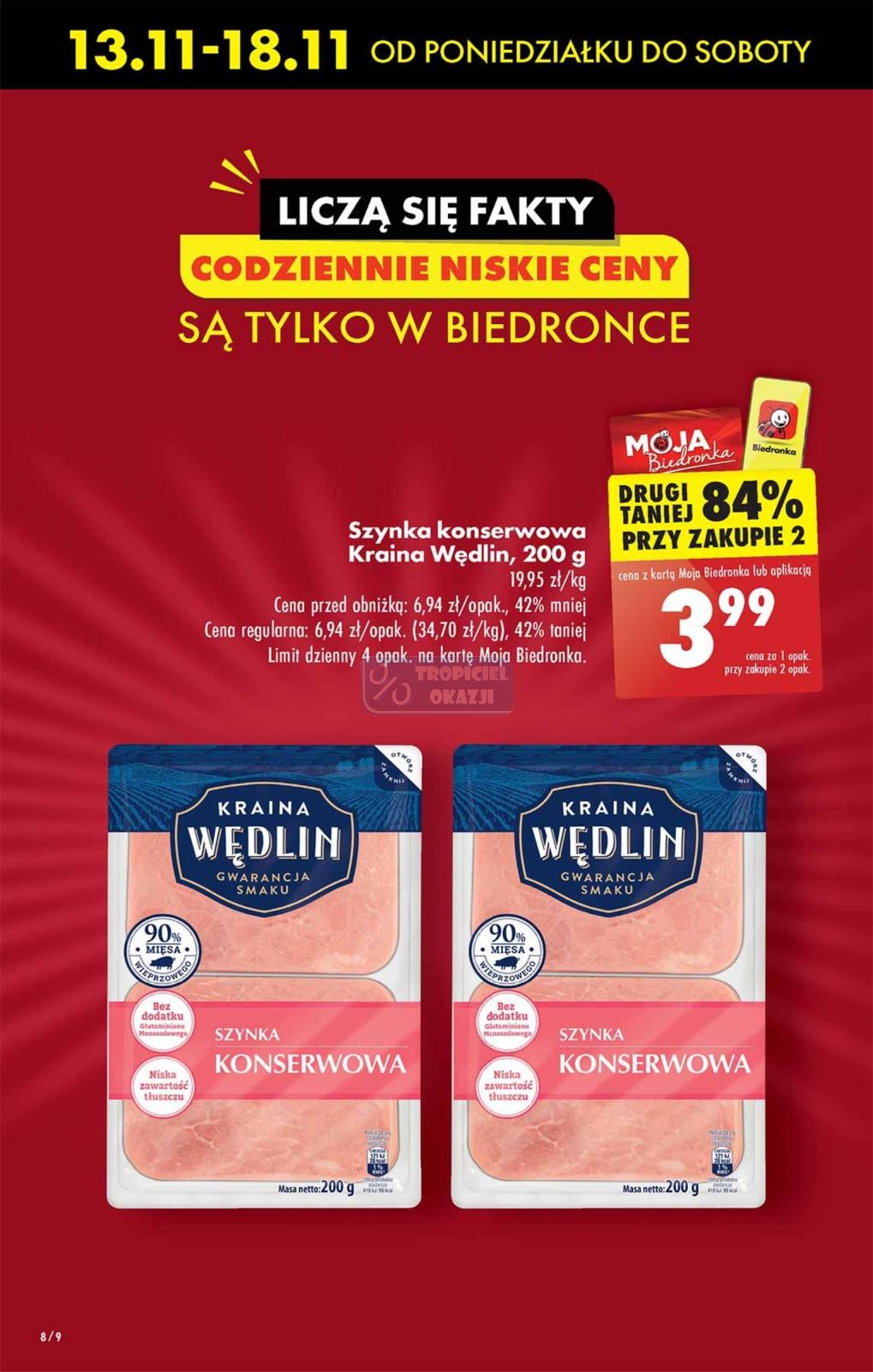 Gazetka promocyjna Biedronka str. 8