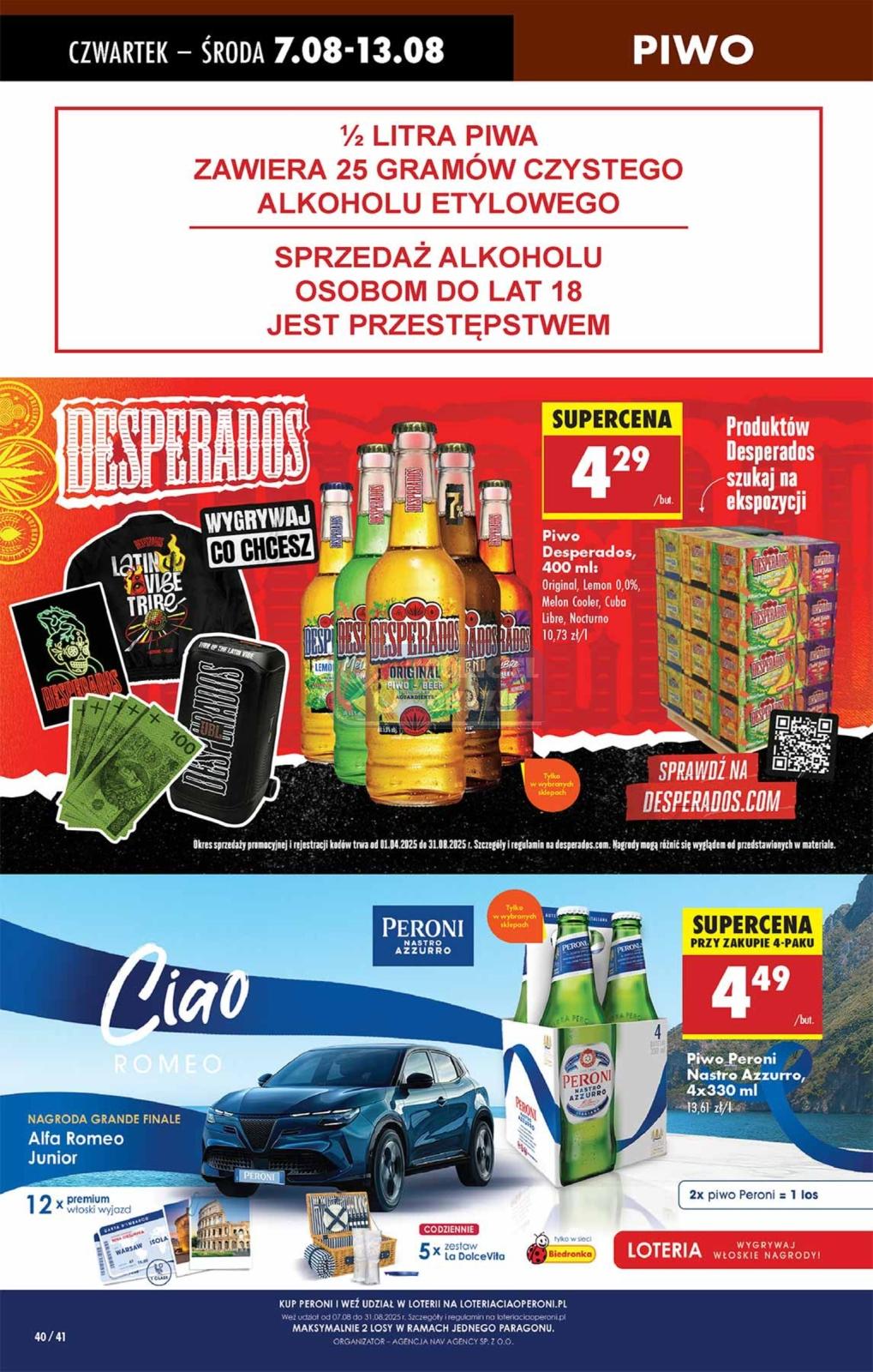 Gazetka promocyjna Biedronka str. 40