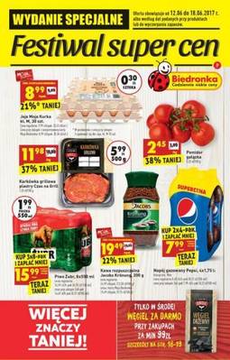 Festiwal super cen od  12.06.2017