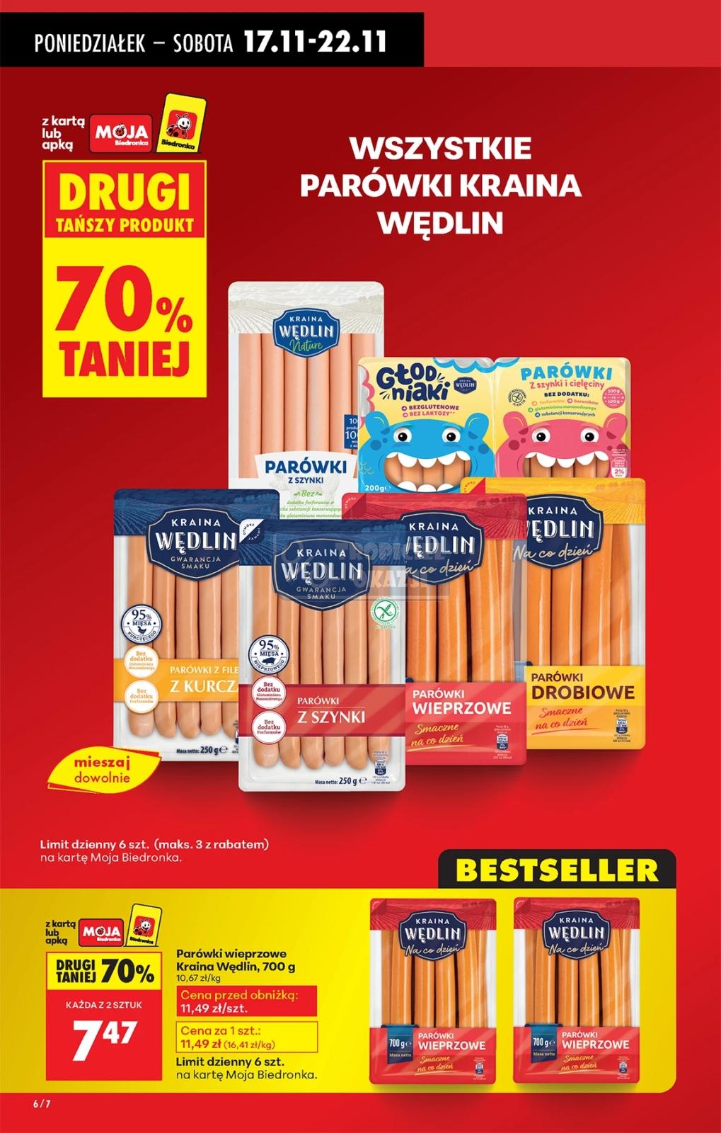 Gazetka promocyjna Biedronka str. 6