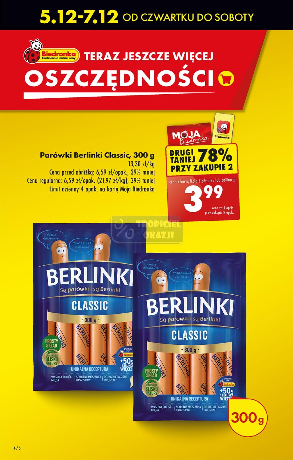 Gazetka promocyjna Biedronka str. 4