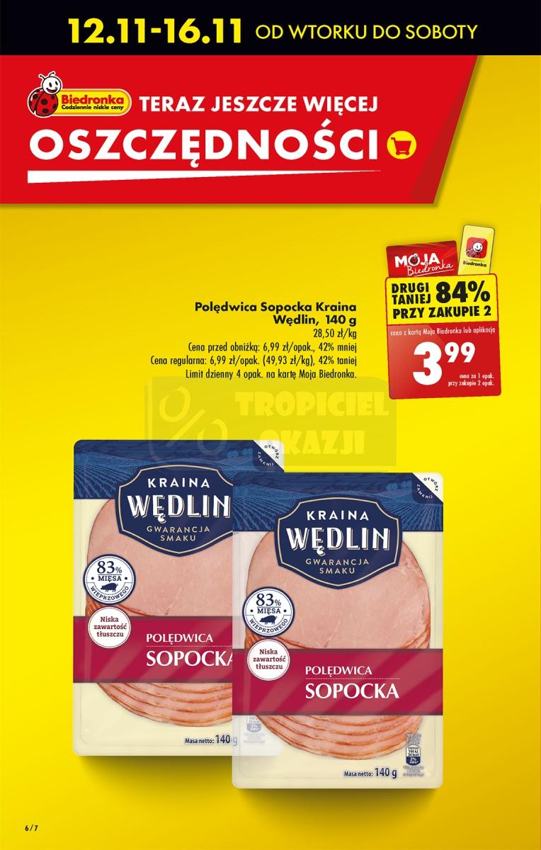 Gazetka promocyjna Biedronka str. 6