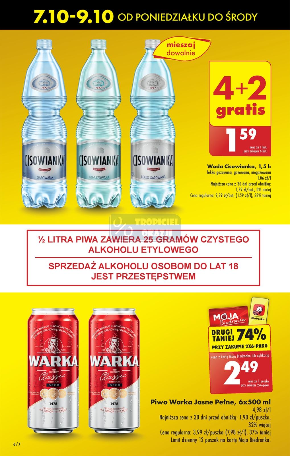 Gazetka promocyjna Biedronka str. 6