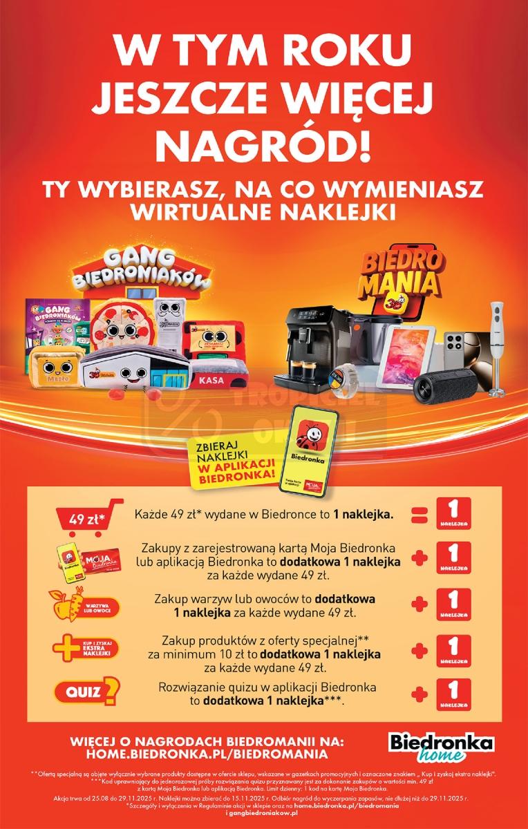 Gazetka promocyjna Biedronka str. 63