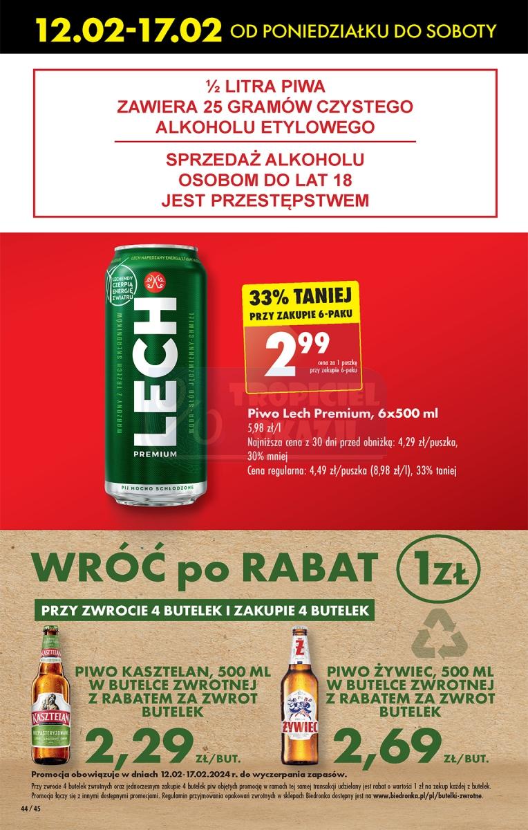 Gazetka promocyjna Biedronka str. 44