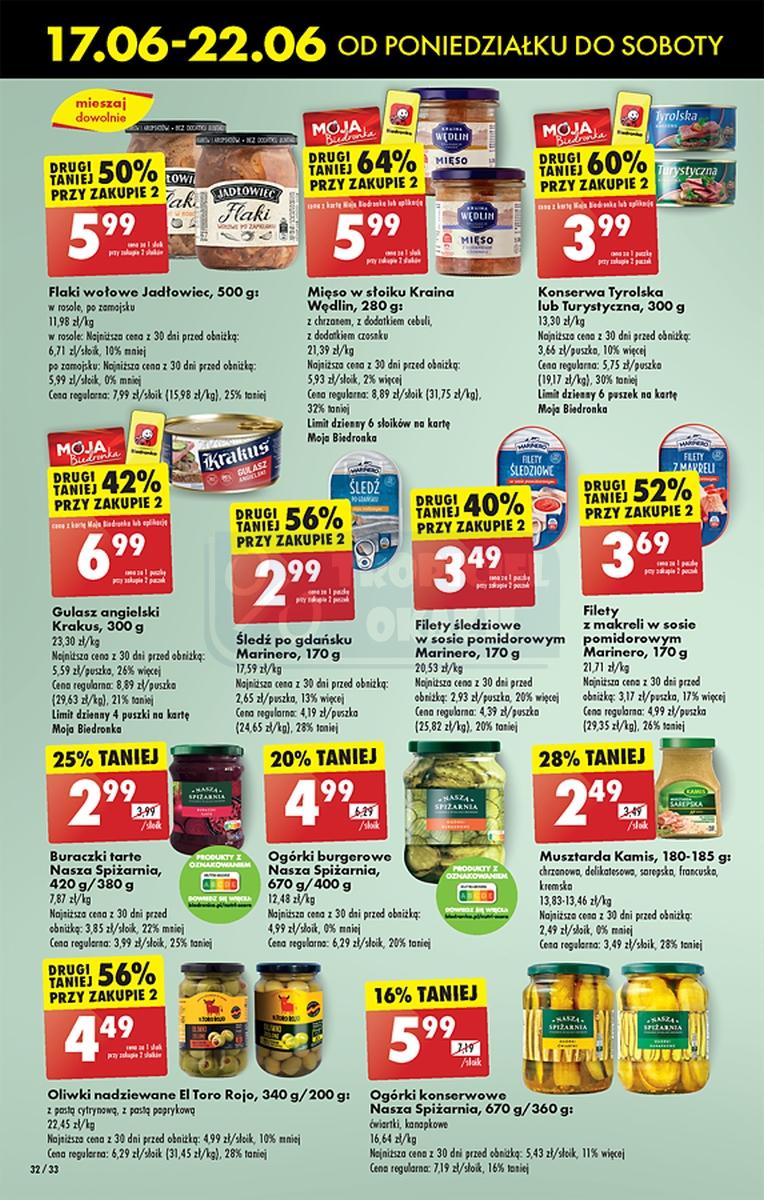 Gazetka promocyjna Biedronka str. 32