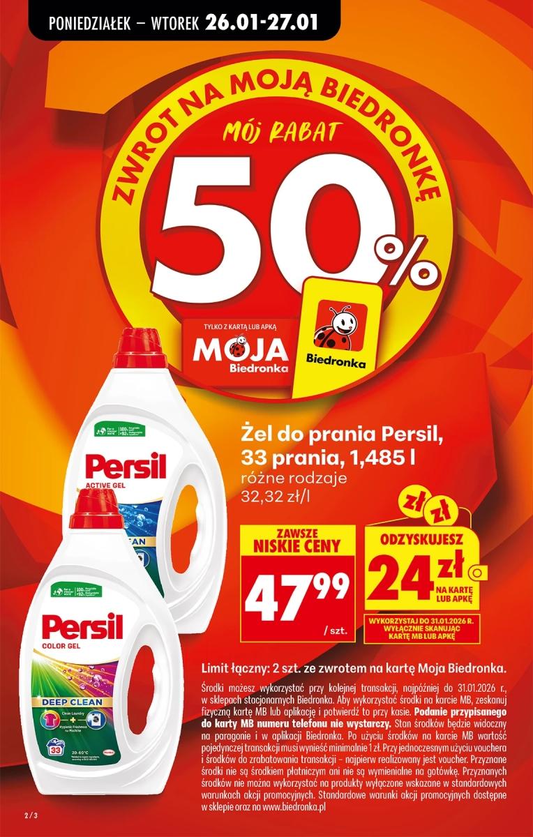 Gazetka promocyjna Biedronka str. 2