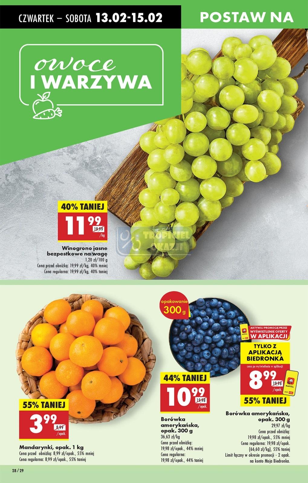 Gazetka promocyjna Biedronka str. 28