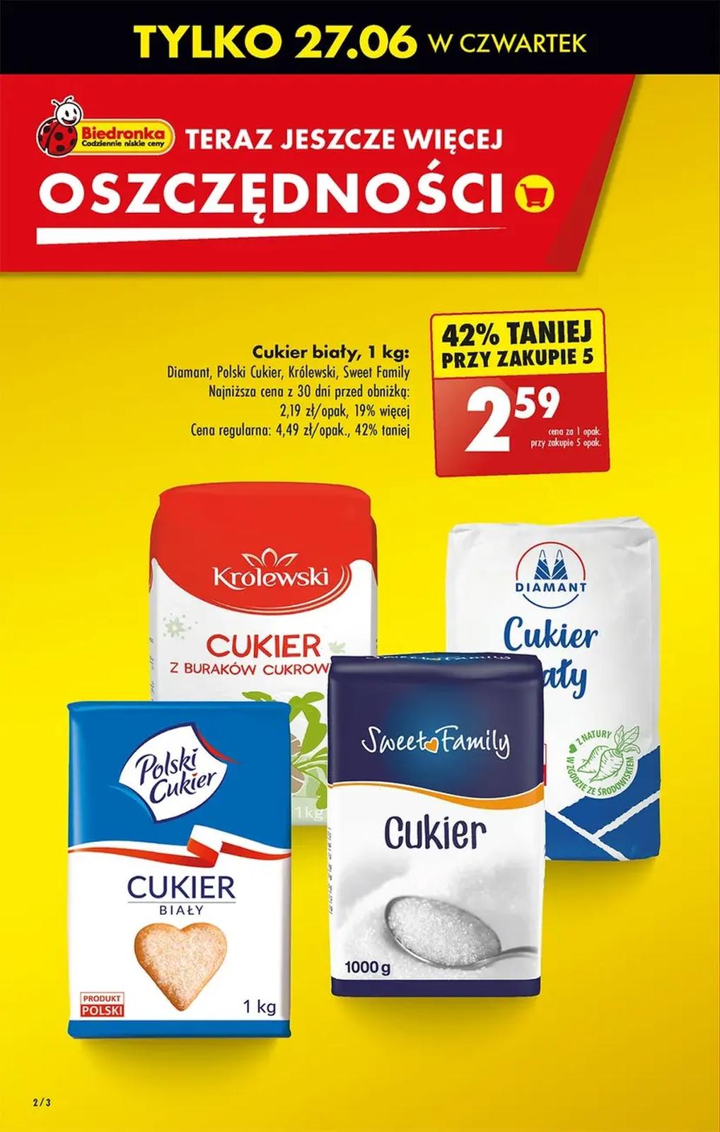 Gazetka promocyjna Biedronka str. 2