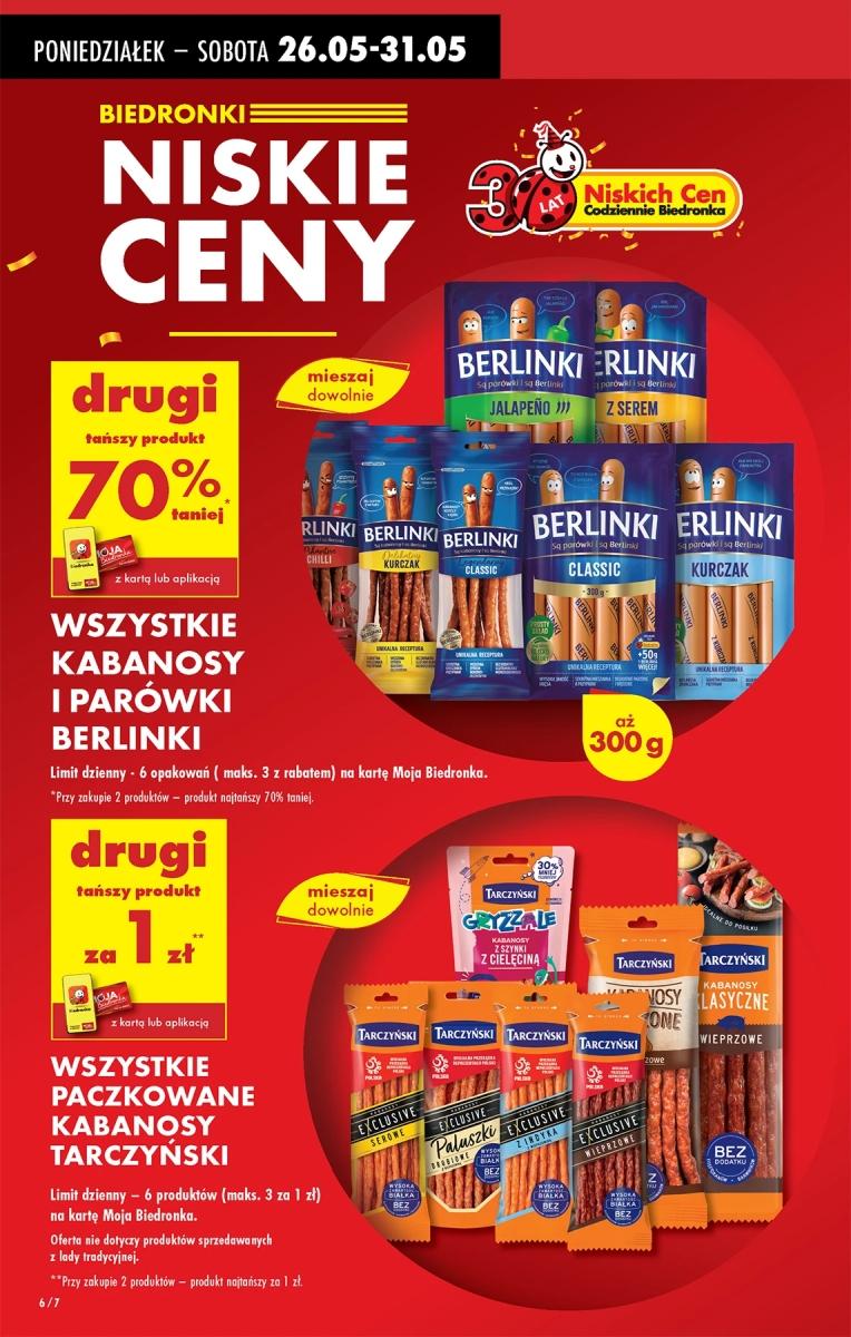 Gazetka promocyjna Biedronka str. 6