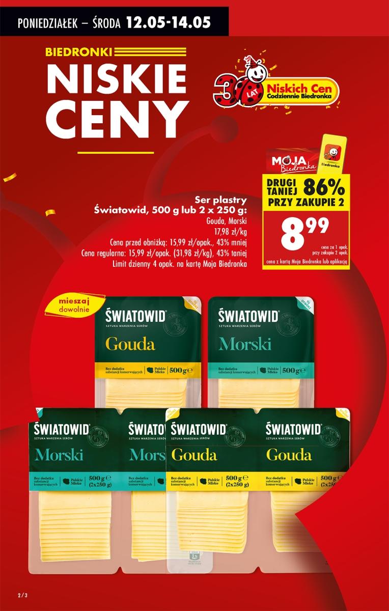 Gazetka promocyjna Biedronka str. 2