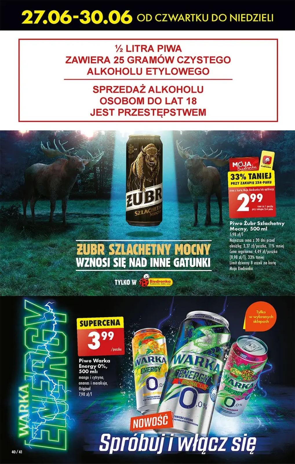 Gazetka promocyjna Biedronka str. 40