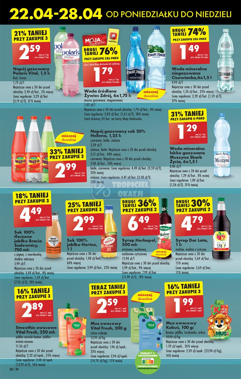 Gazetka promocyjna Biedronka str. 38