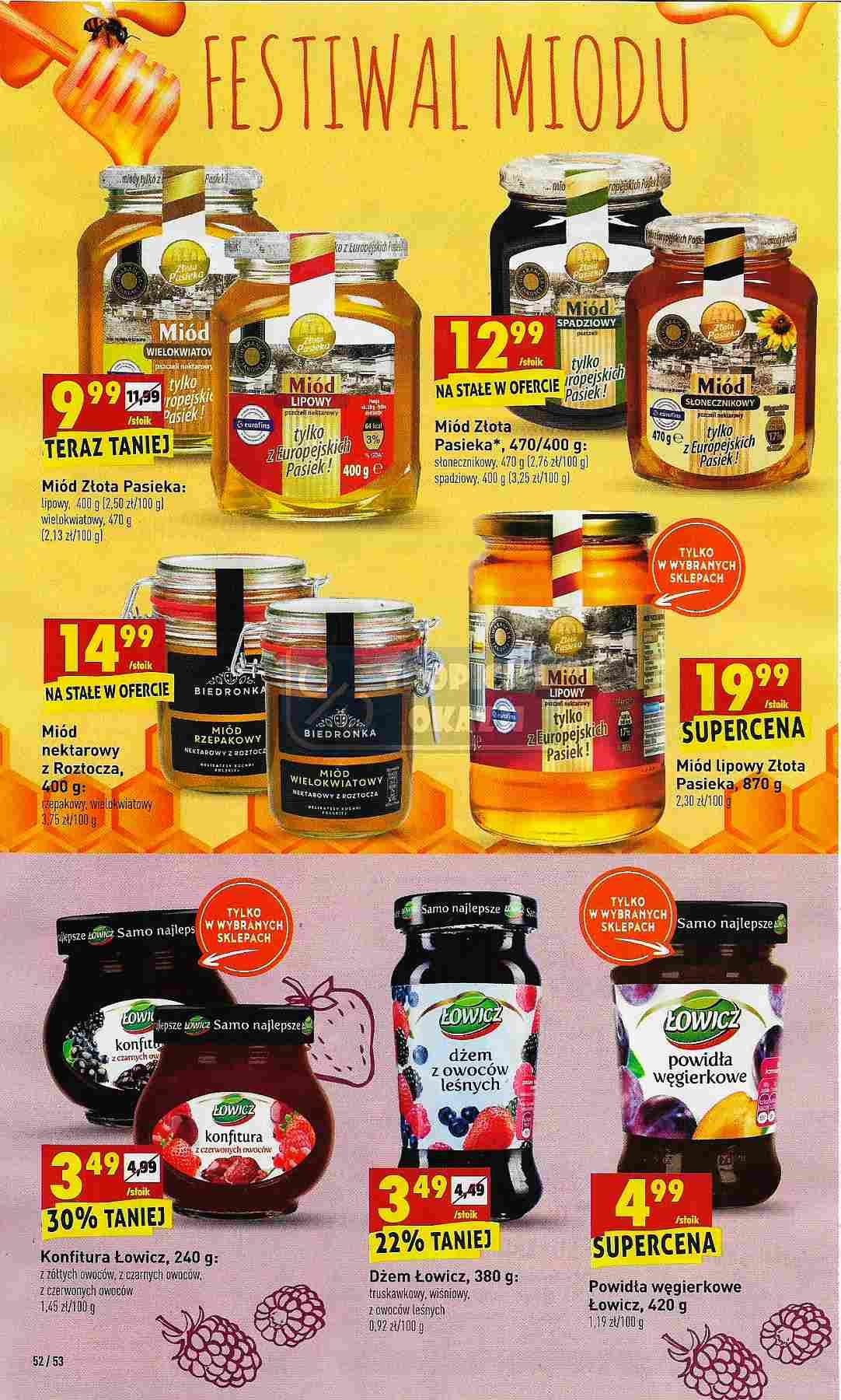 Gazetka promocyjna Biedronka str. 52