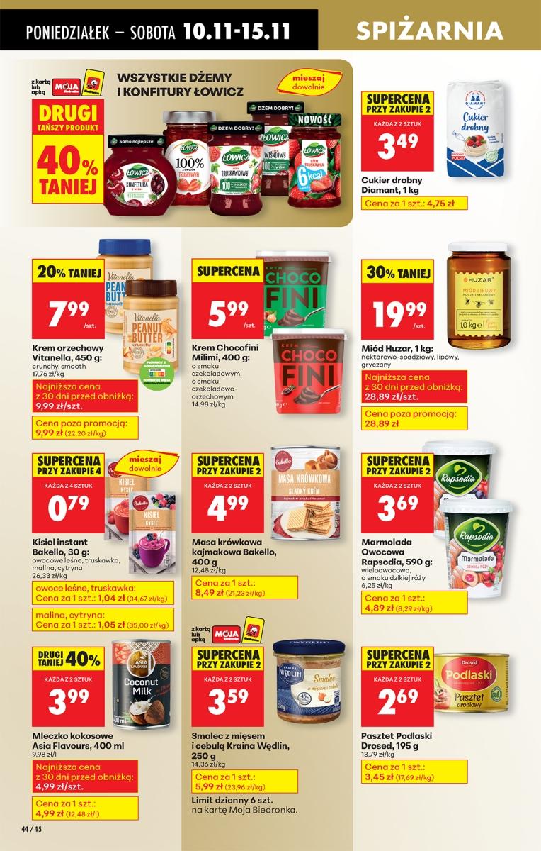 Gazetka promocyjna Biedronka str. 44