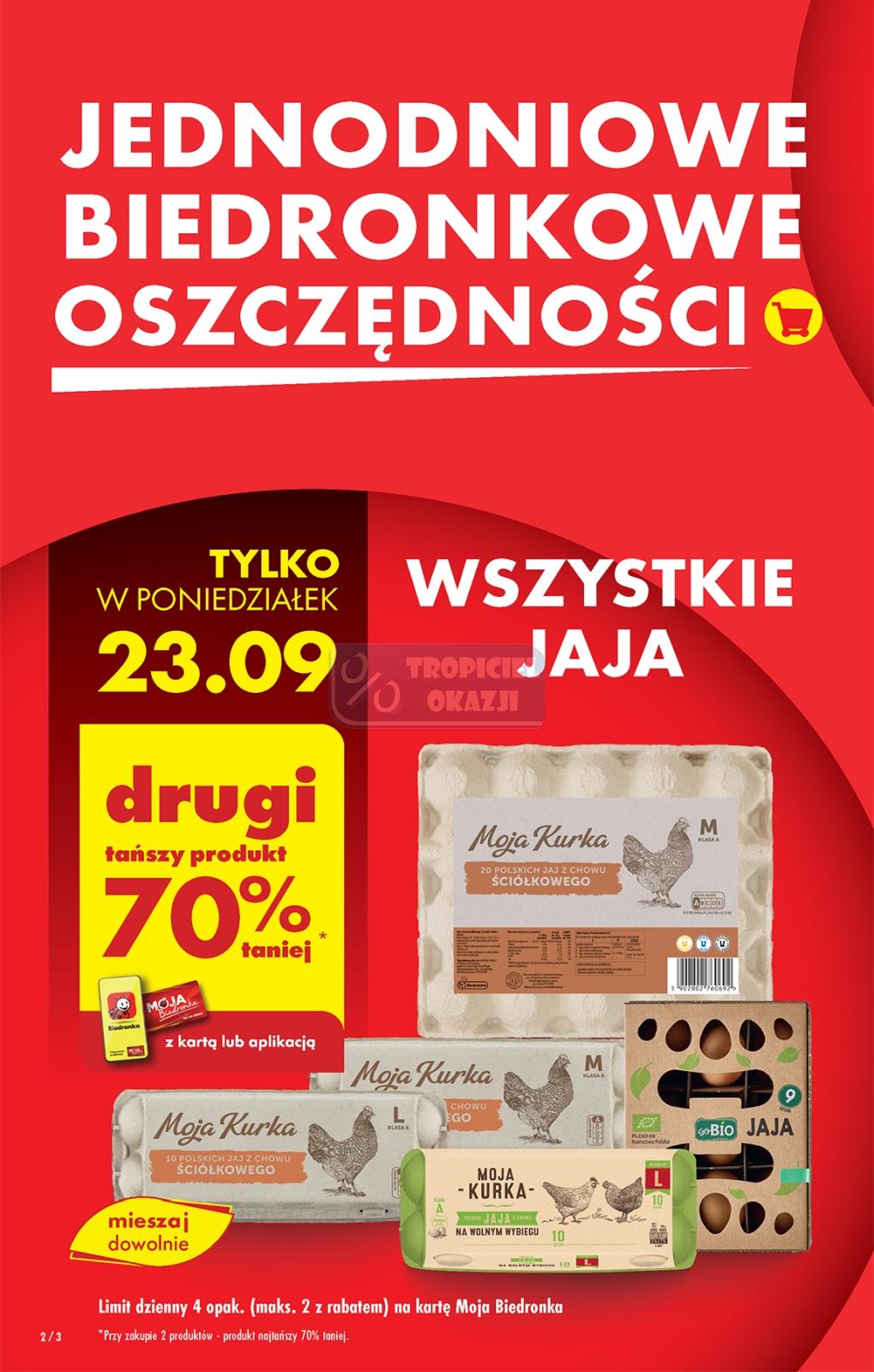 Gazetka promocyjna Biedronka str. 2