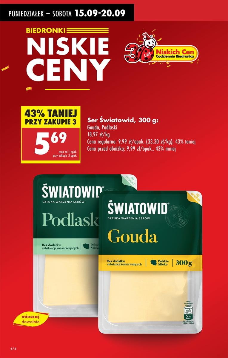 Gazetka promocyjna Biedronka str. 2