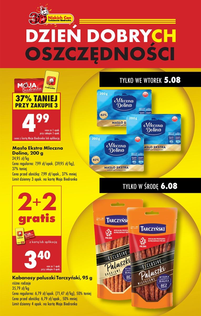 Gazetka promocyjna Biedronka str. 3