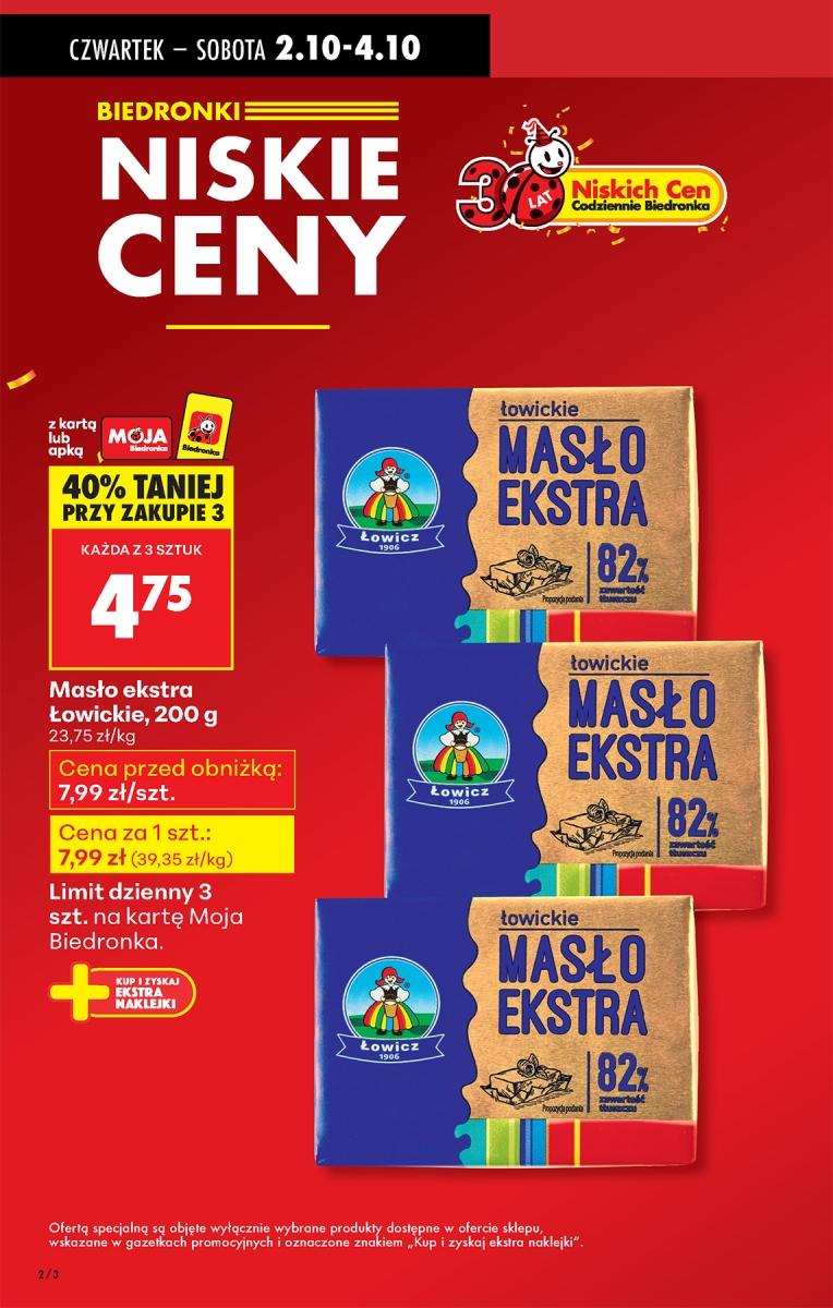 Gazetka promocyjna Biedronka str. 2