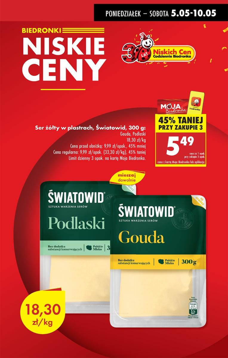 Gazetka promocyjna Biedronka str. 3