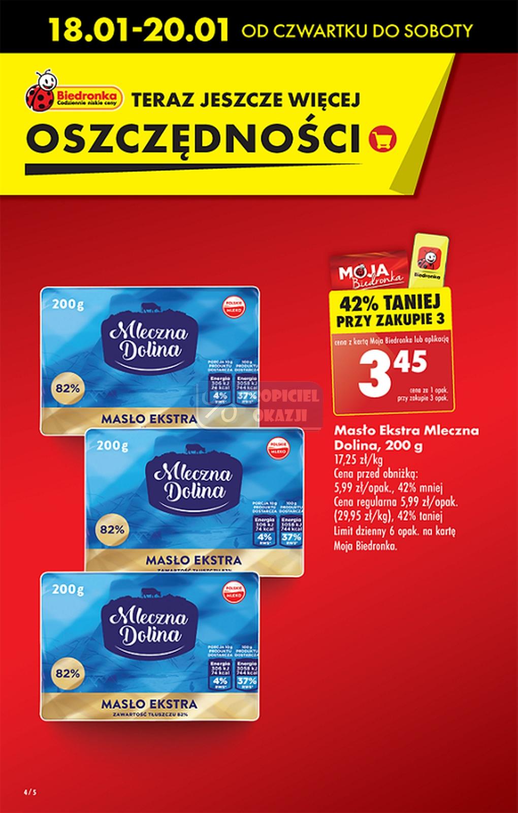Gazetka promocyjna Biedronka str. 4