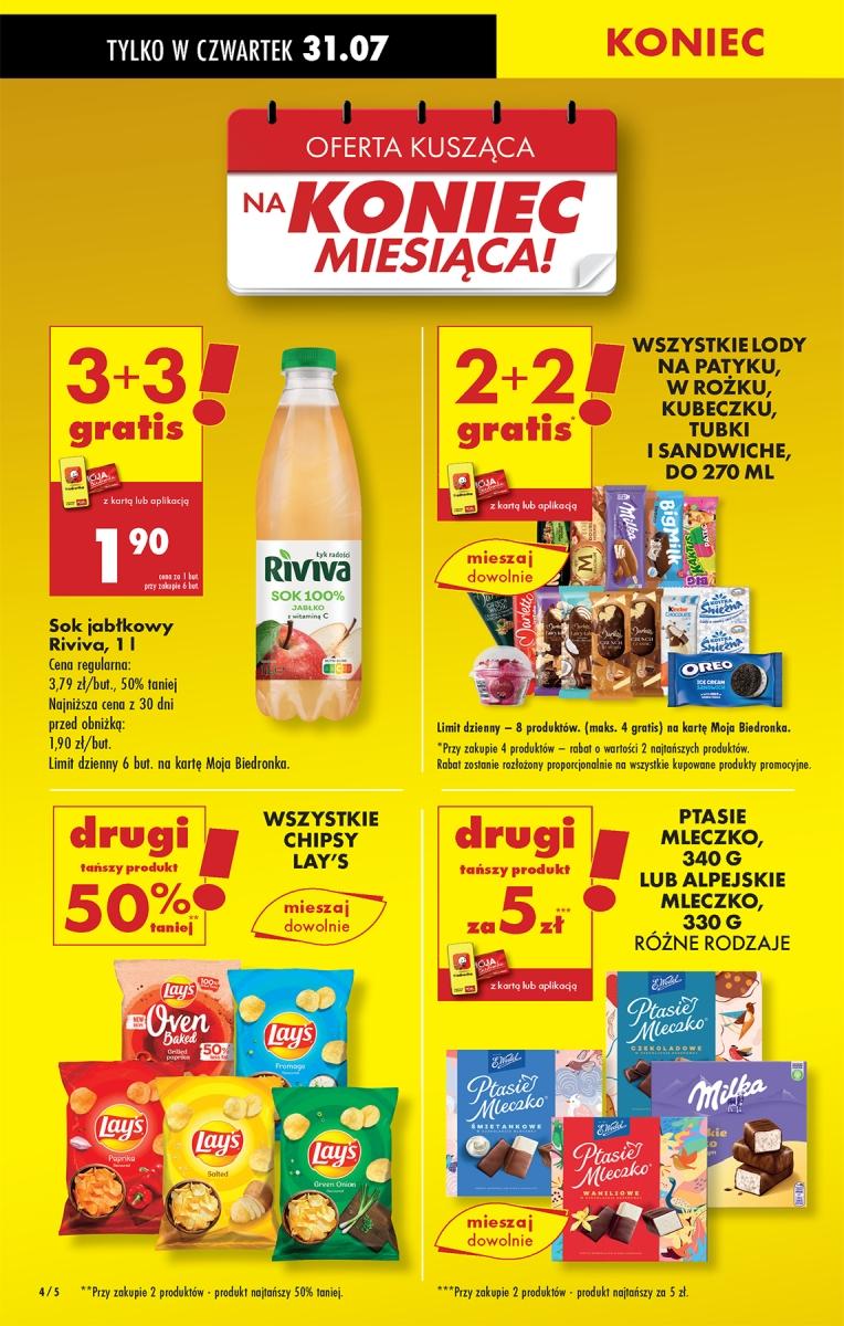 Gazetka promocyjna Biedronka str. 4