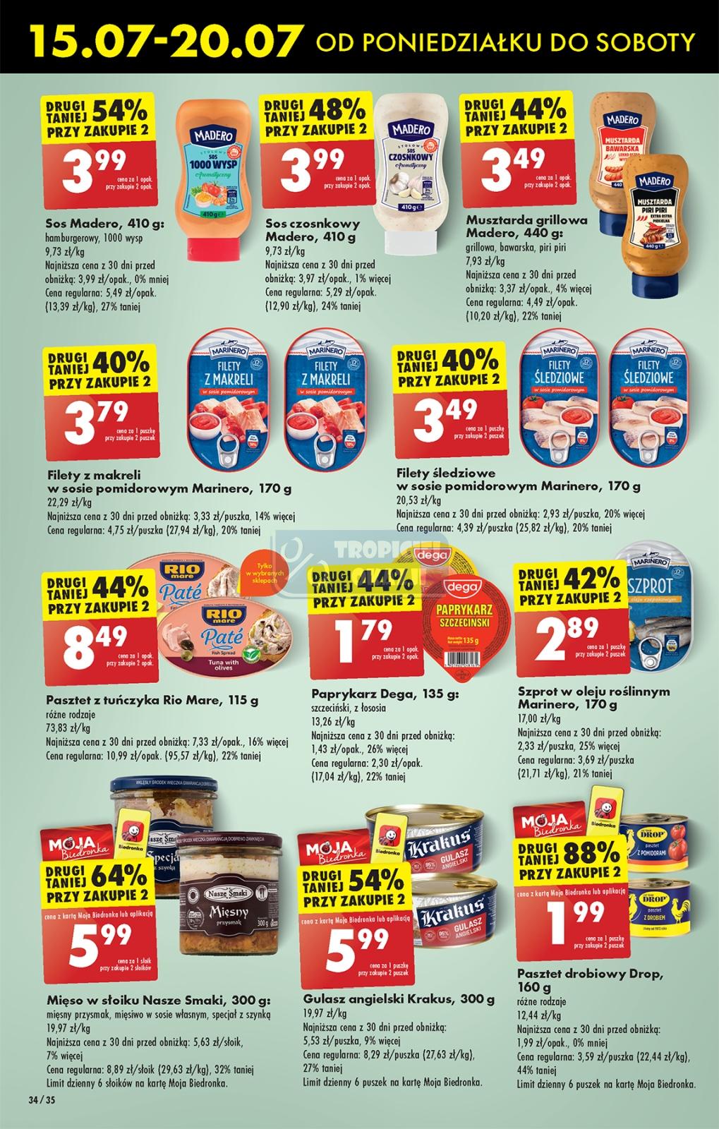 Gazetka promocyjna Biedronka str. 34