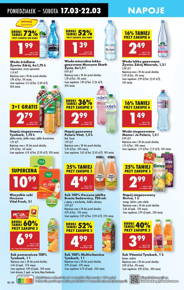 Gazetka promocyjna Biedronka str. 42