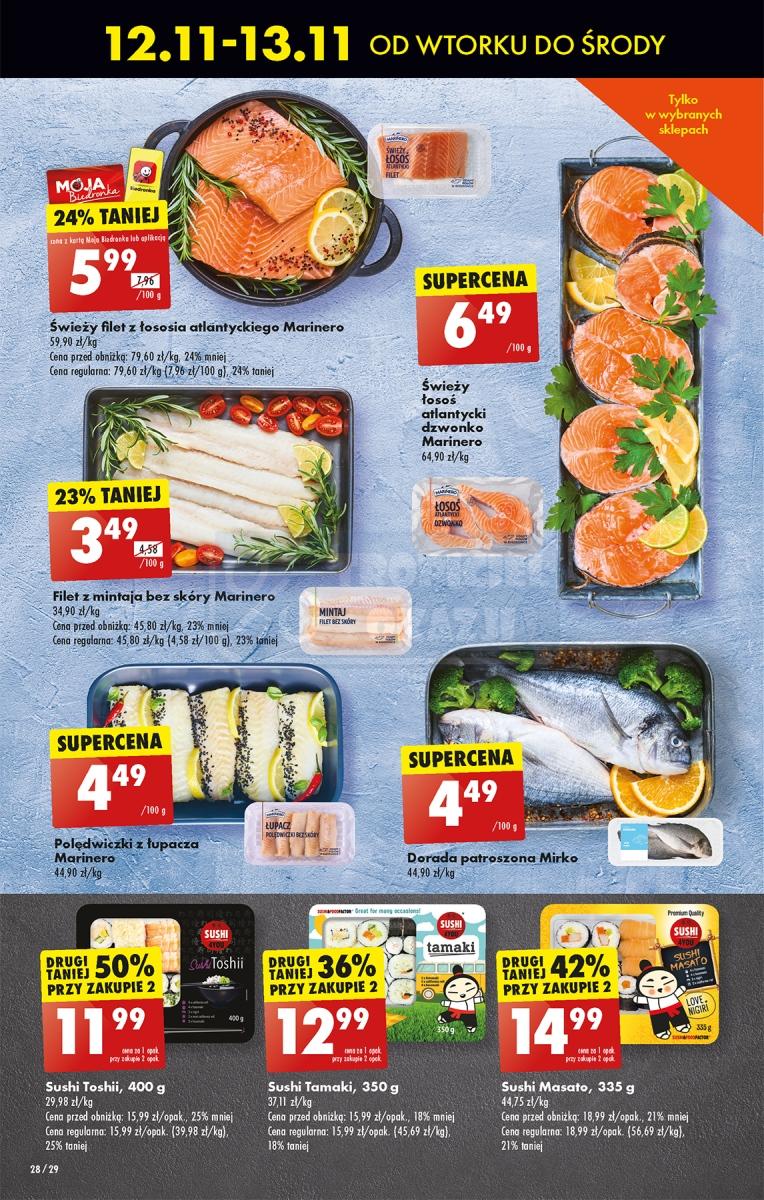 Gazetka promocyjna Biedronka str. 28