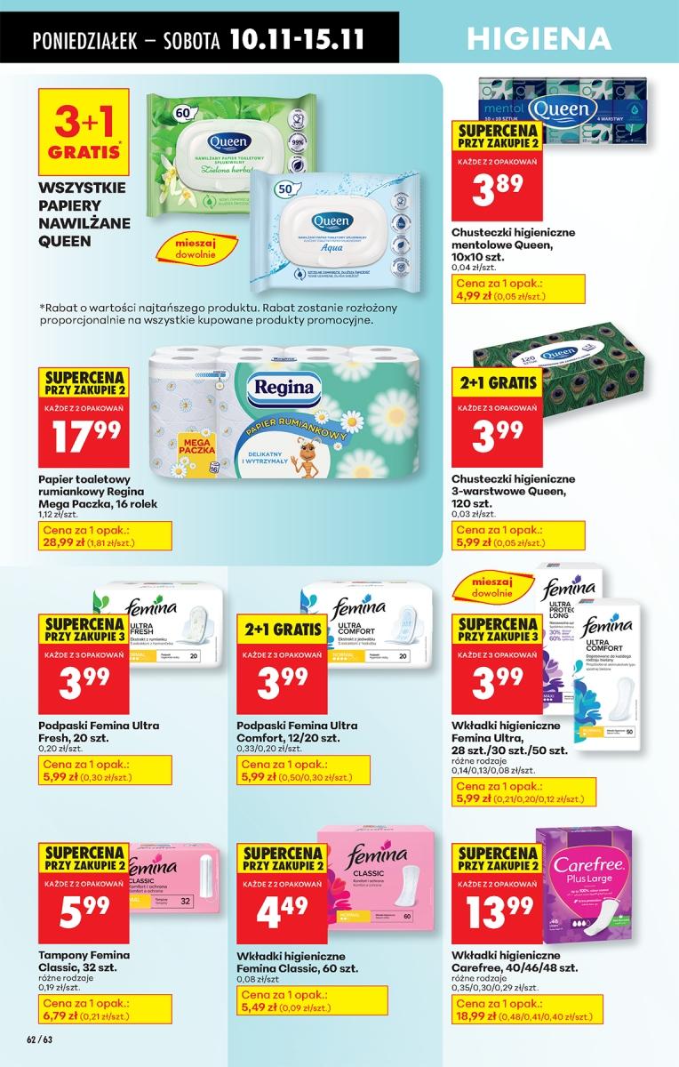 Gazetka promocyjna Biedronka str. 62