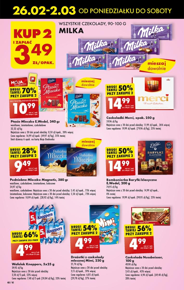 Gazetka promocyjna Biedronka str. 40