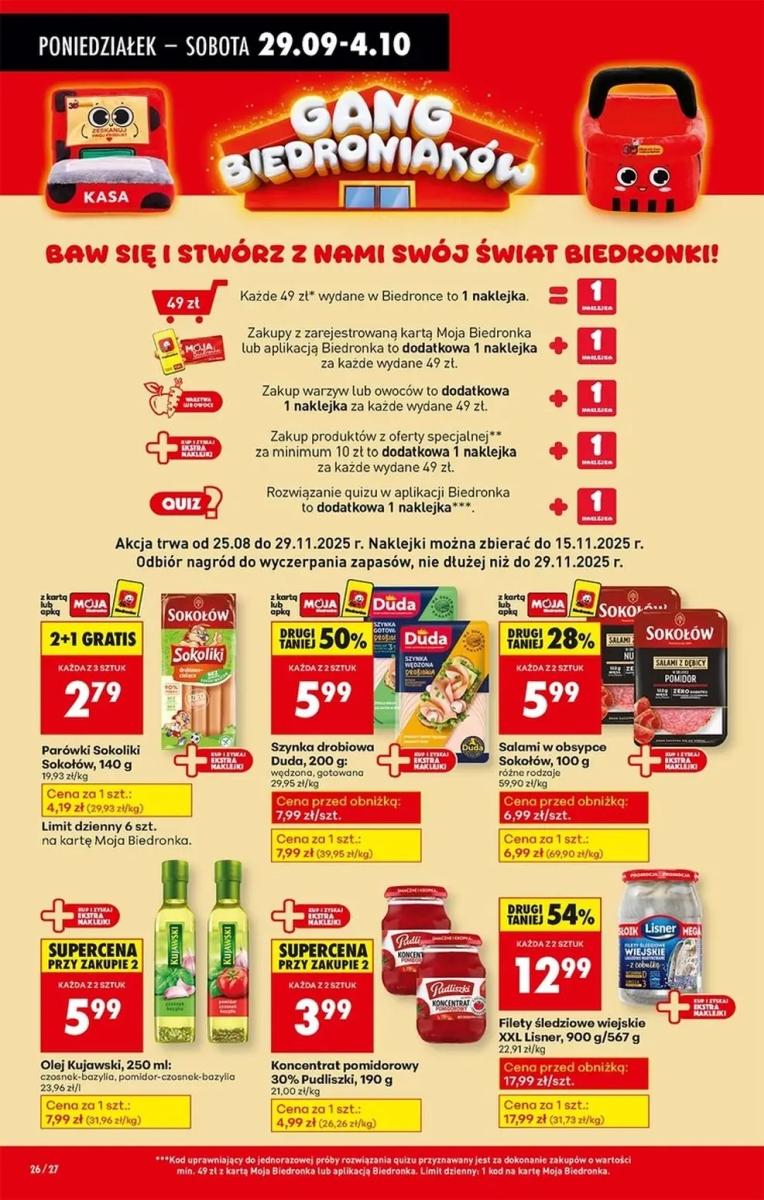 Gazetka promocyjna Biedronka str. 25