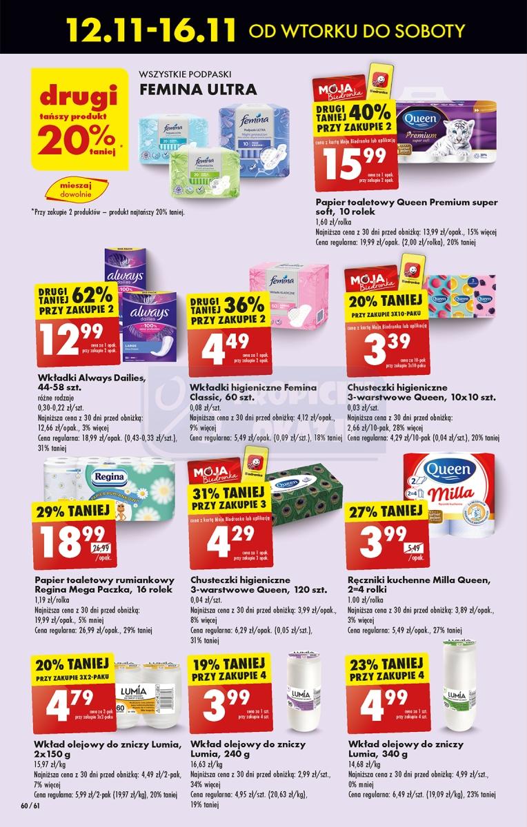 Gazetka promocyjna Biedronka str. 60