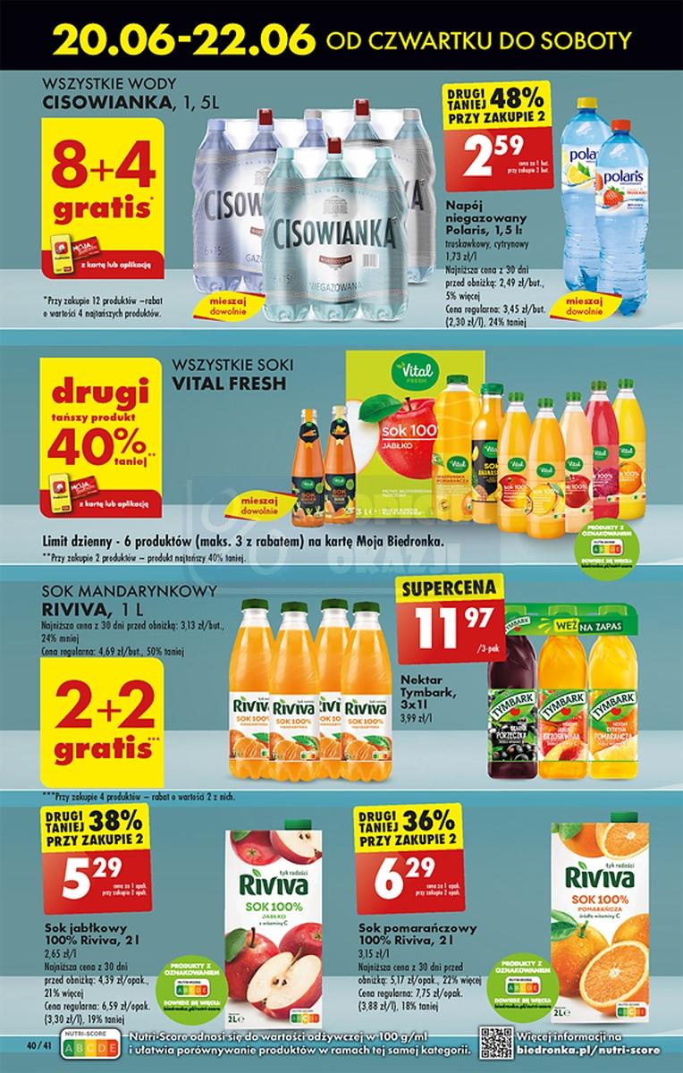 Gazetka promocyjna Biedronka str. 40