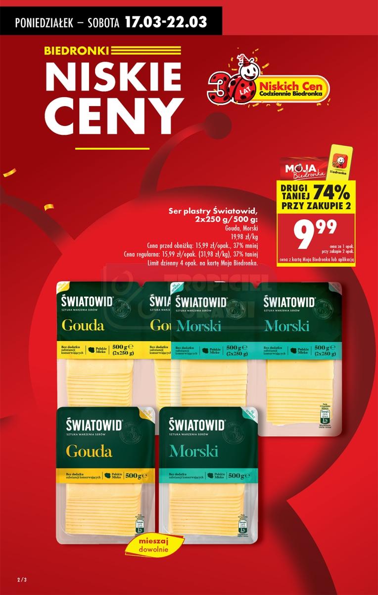 Gazetka promocyjna Biedronka str. 2