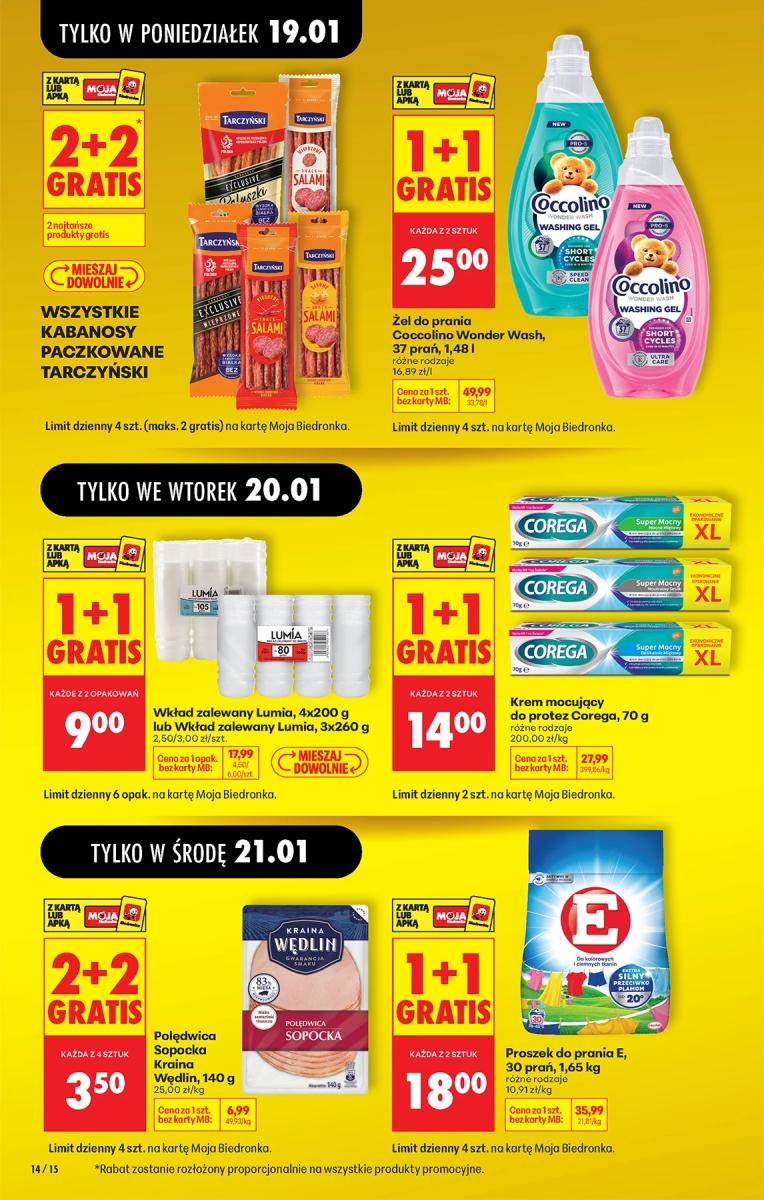 Gazetka promocyjna Biedronka str. 14