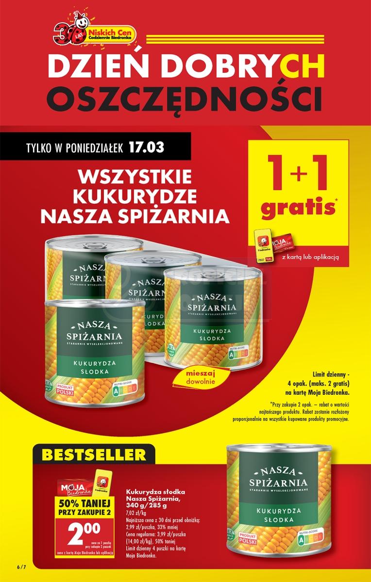 Gazetka promocyjna Biedronka str. 6
