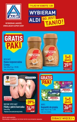 ALDI gazetka - od 01/08/2026 do 01/08/2026
