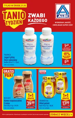 ALDI gazetka - od 21/10/2026 do 21/10/2026