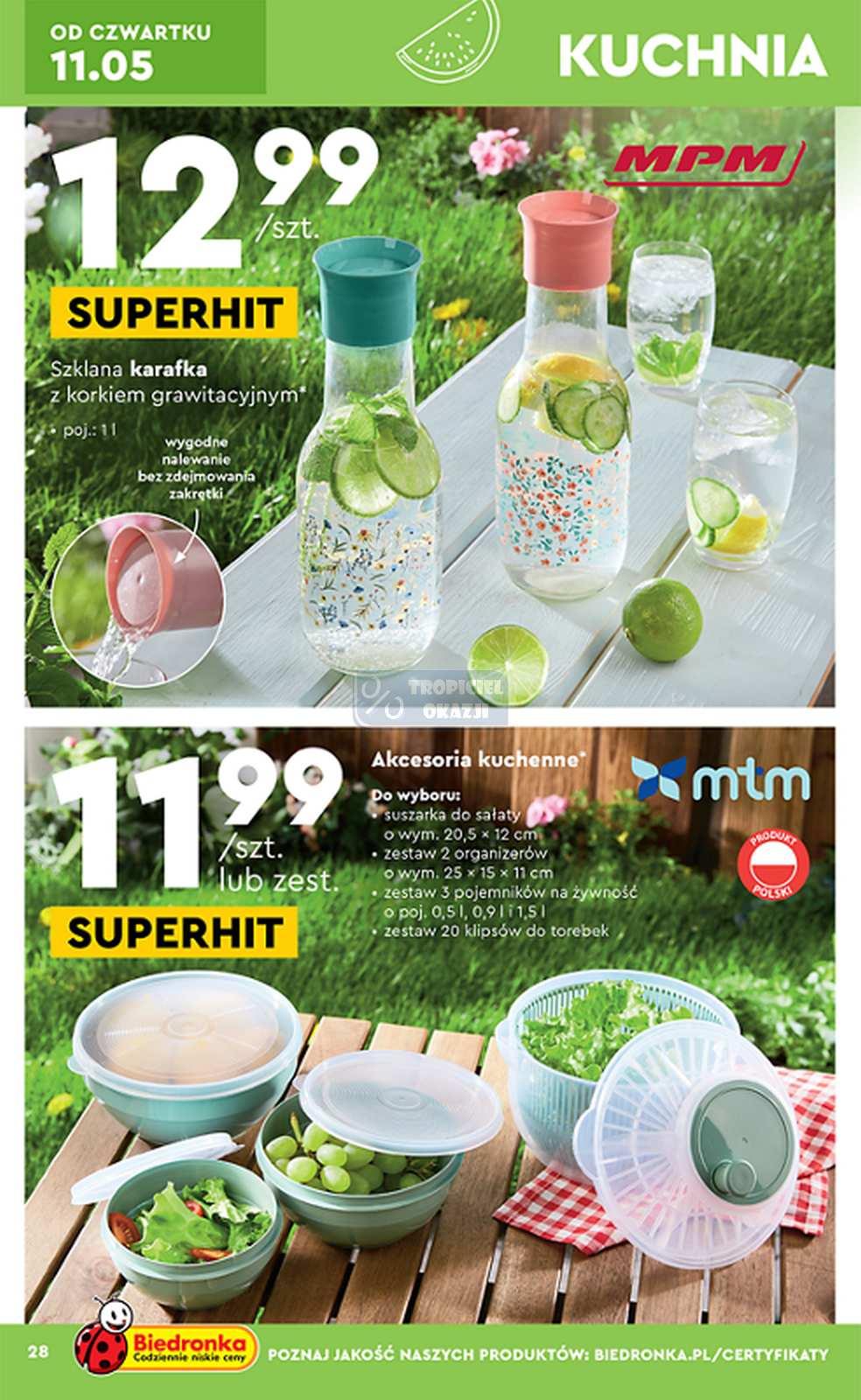 Gazetka promocyjna Biedronka str. 28