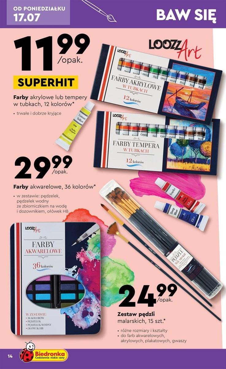 Gazetka promocyjna Biedronka str. 14