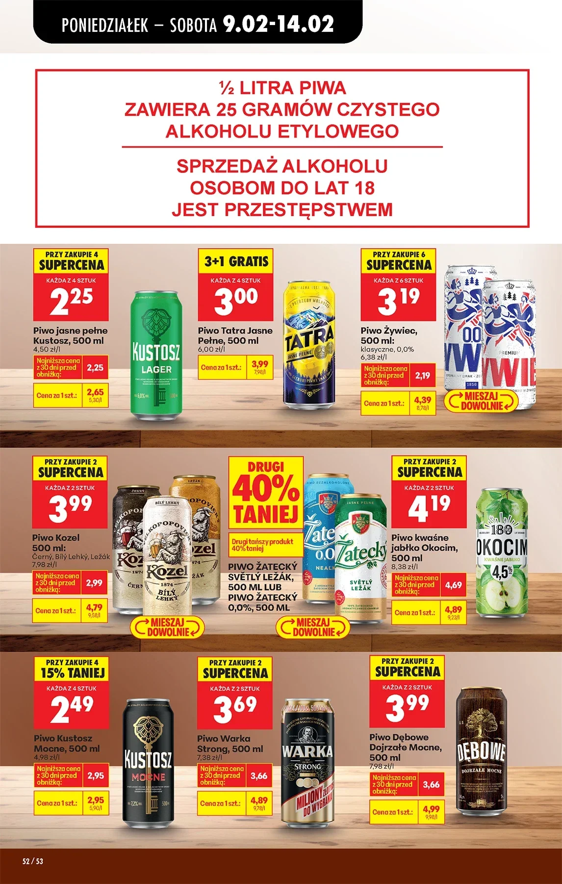 Gazetka promocyjna Biedronka str. 52