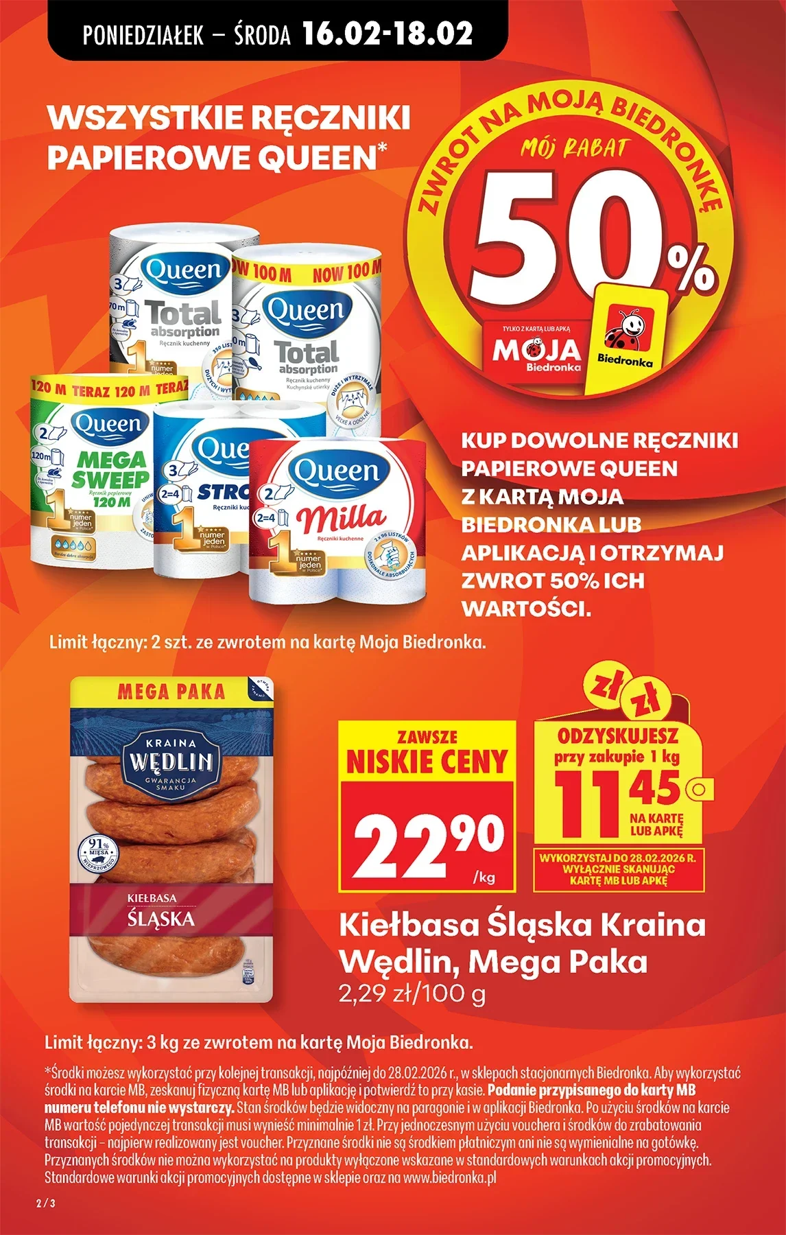 Gazetka promocyjna Biedronka str. 2