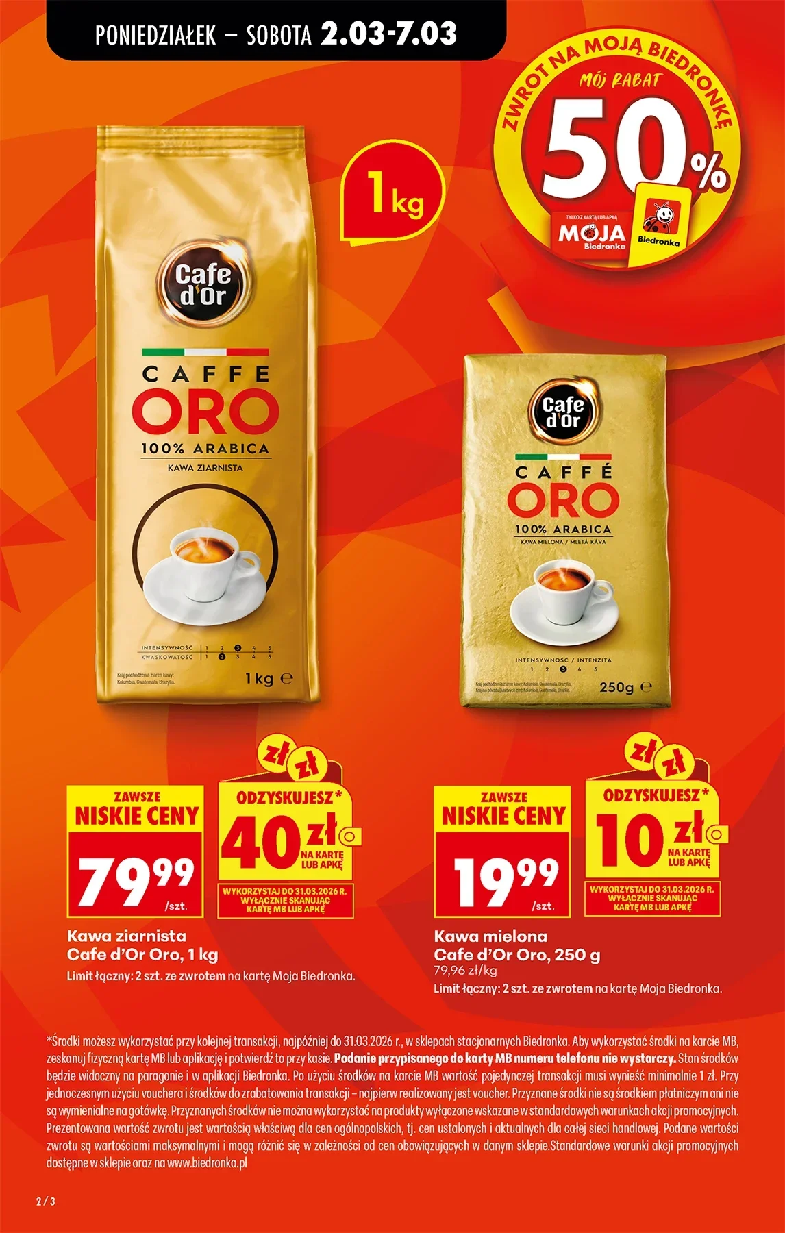 Gazetka promocyjna Biedronka str. 2