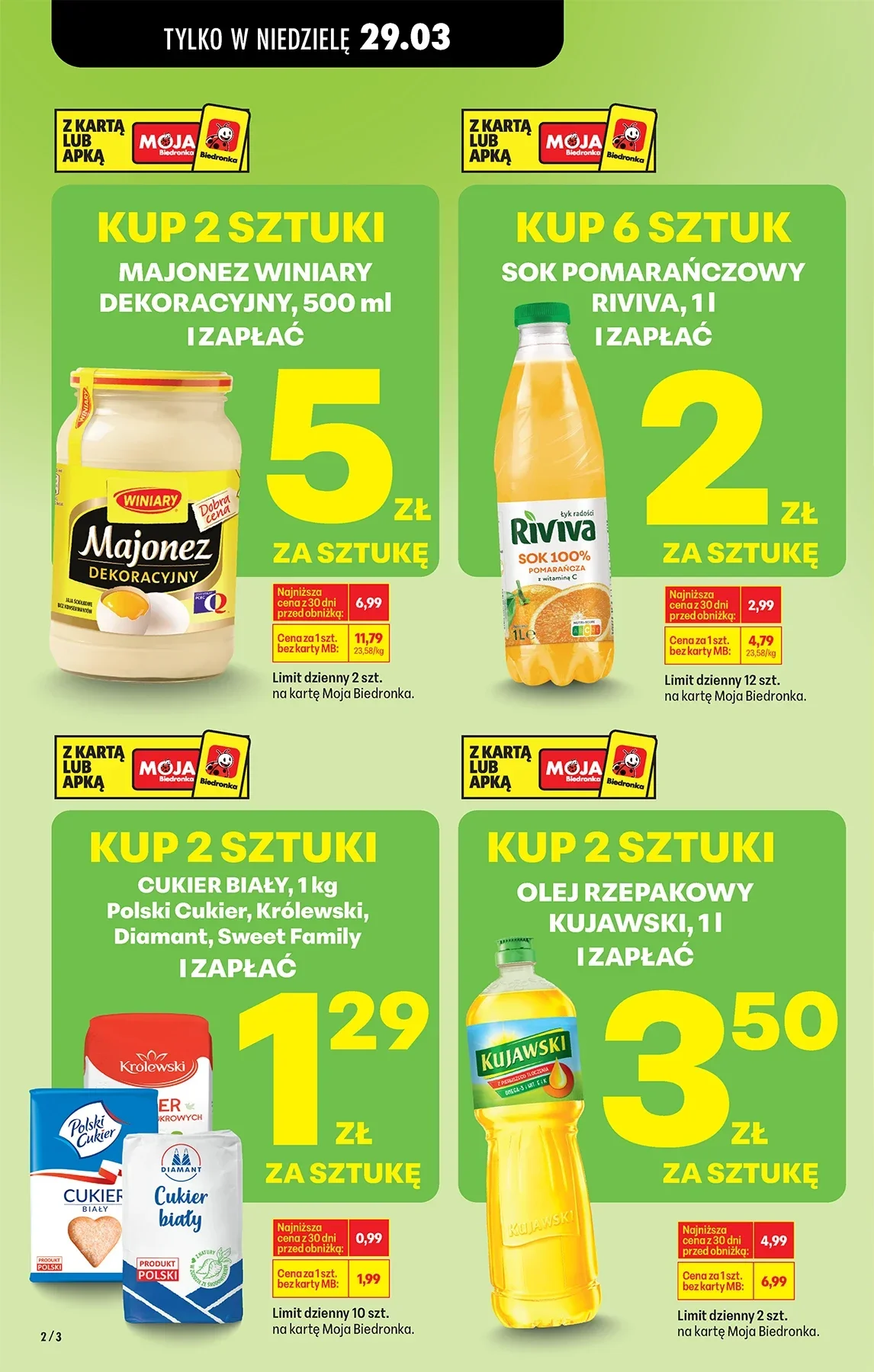 Gazetka promocyjna Biedronka str. 2