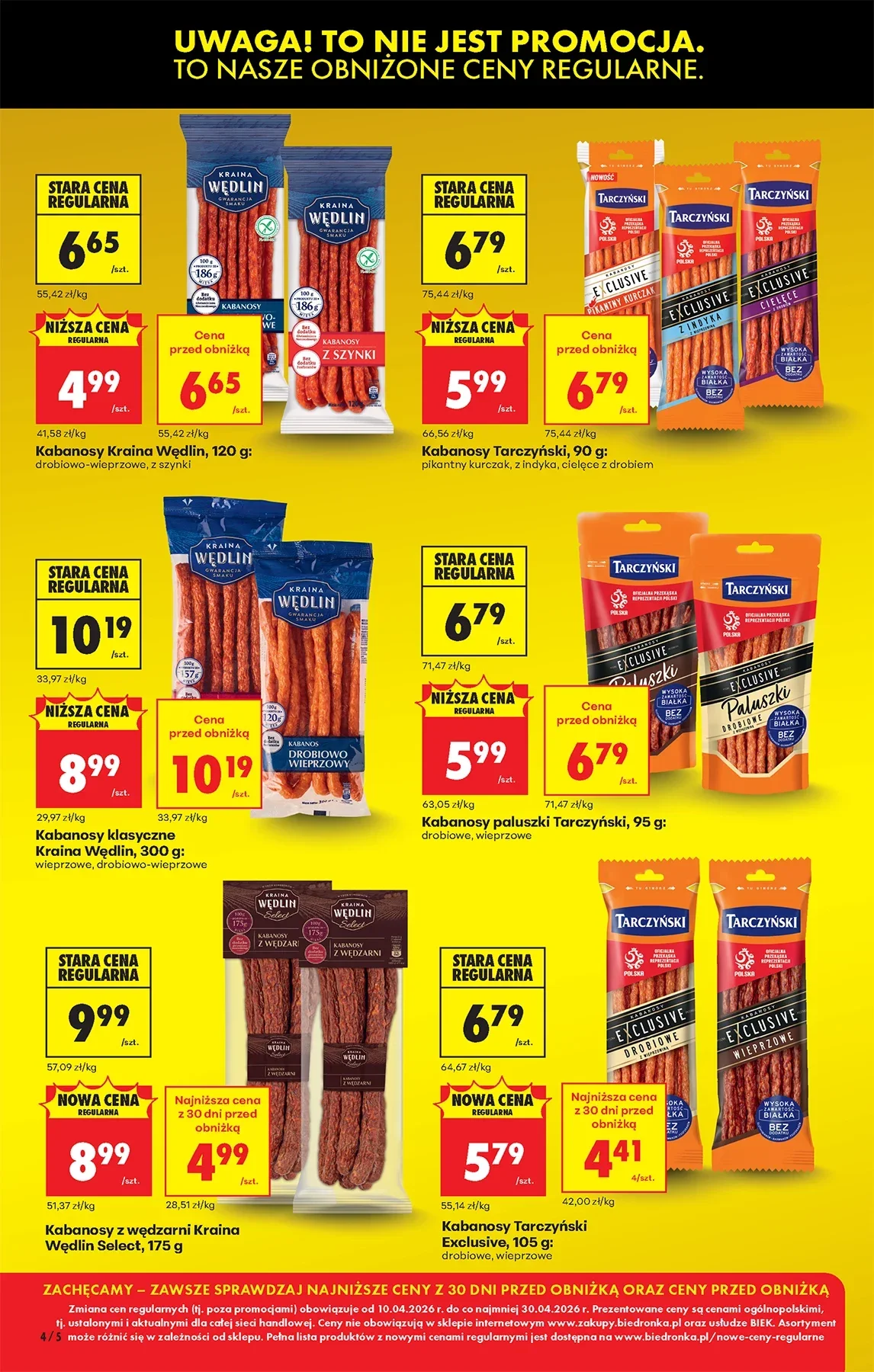 Gazetka promocyjna Biedronka str. 4