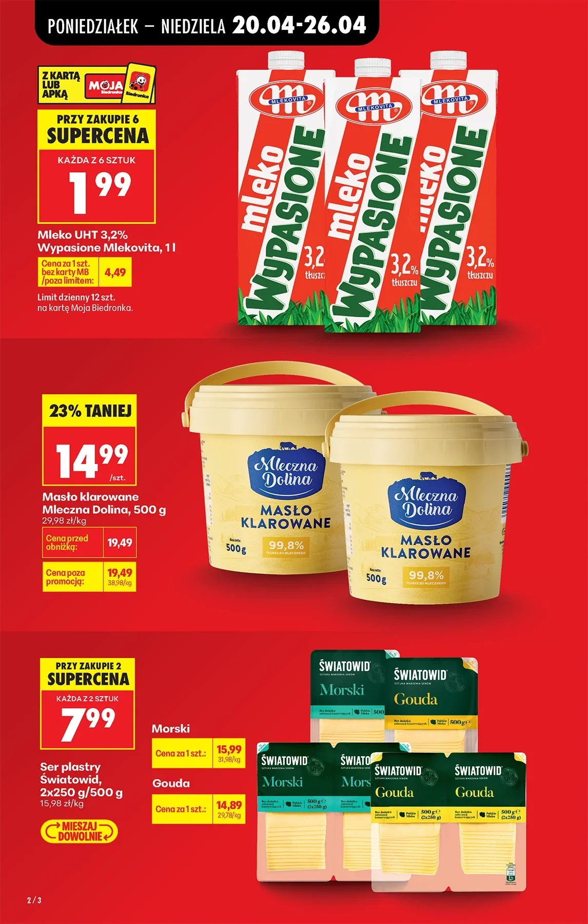 Gazetka promocyjna Biedronka str. 2