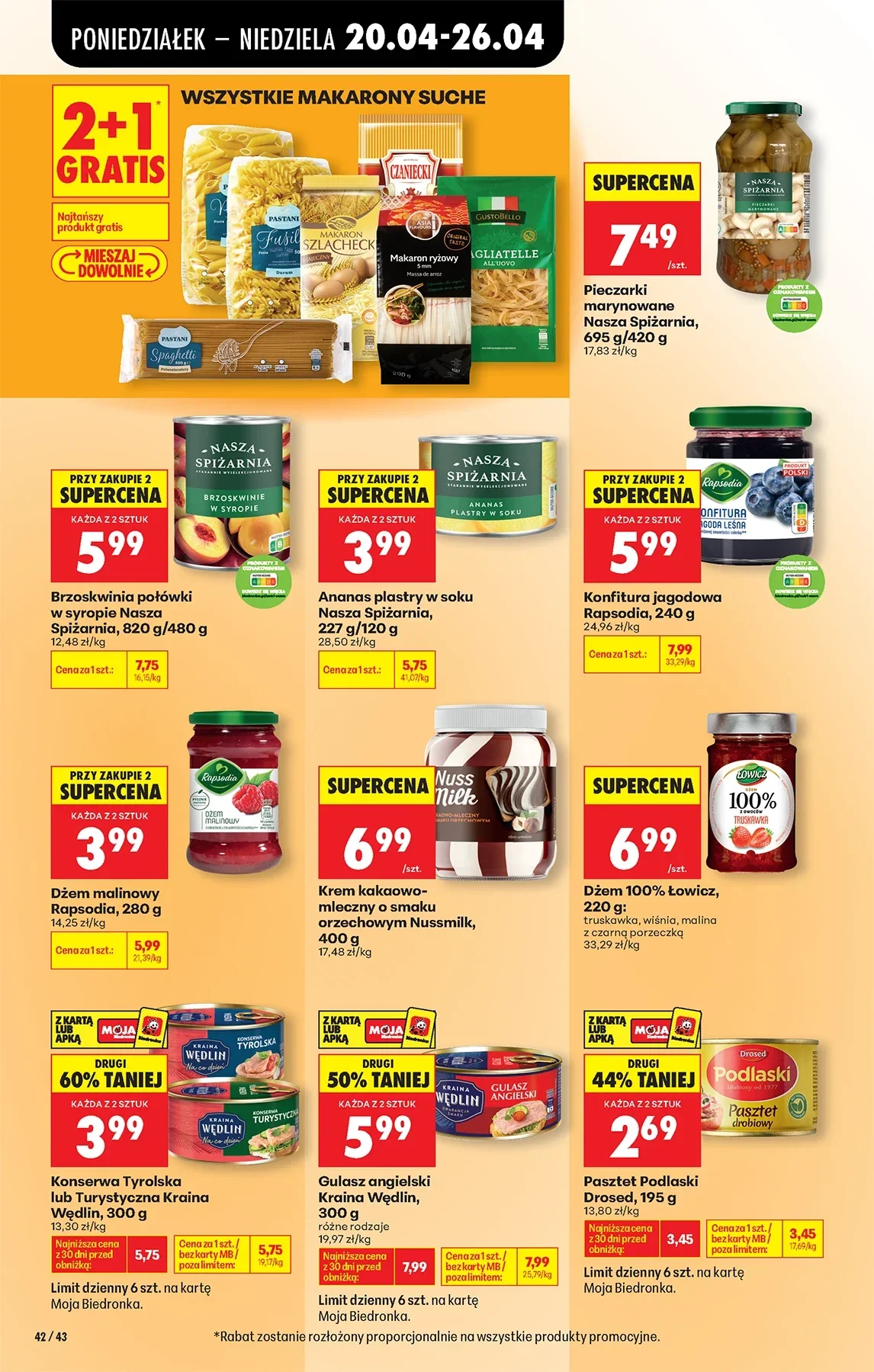 Gazetka promocyjna Biedronka str. 42