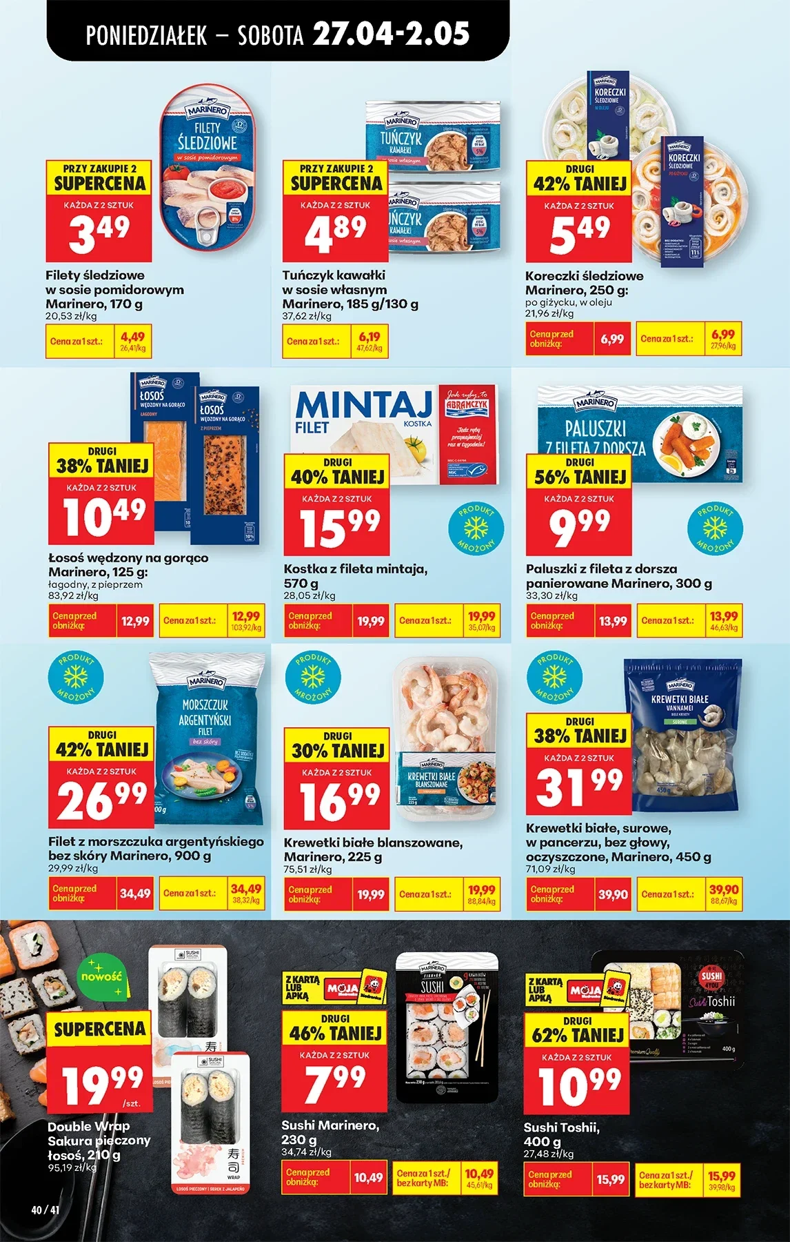 Gazetka promocyjna Biedronka str. 40