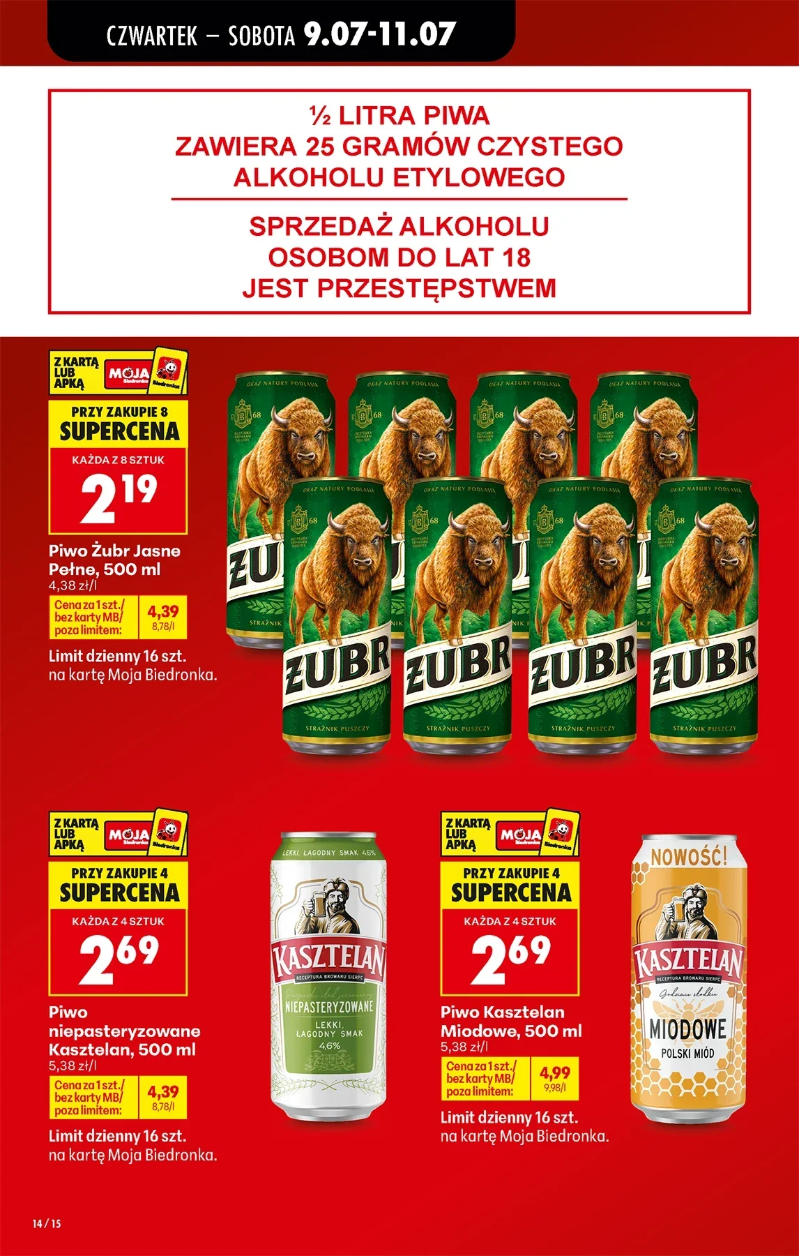 Gazetka promocyjna Biedronka str. 14